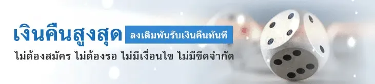 โบบนัสเงินคืนสูงสุดรายวัน โปรโมชั่นเว็บพนัน 2023