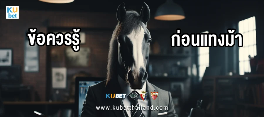 ข้อควรรู้ก่อนแทงม้าออนไลน์