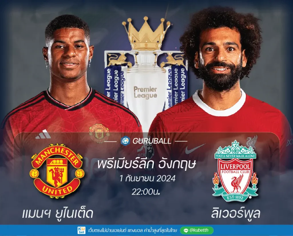 วิเคราะห์บอล พรีเมียร์ลีก อังกฤษ แมนเชสเตอร์ ยูไนเต็ด vs ลิเวอร์พูล