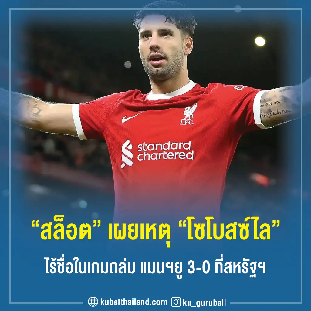 เหตุผลที่ โดมินิค โซโบสซ์ไล ไม่ได้มีชื่อในเกมพบแมนยู