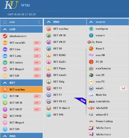 ประเภทหวยออนไลน์ KUBET